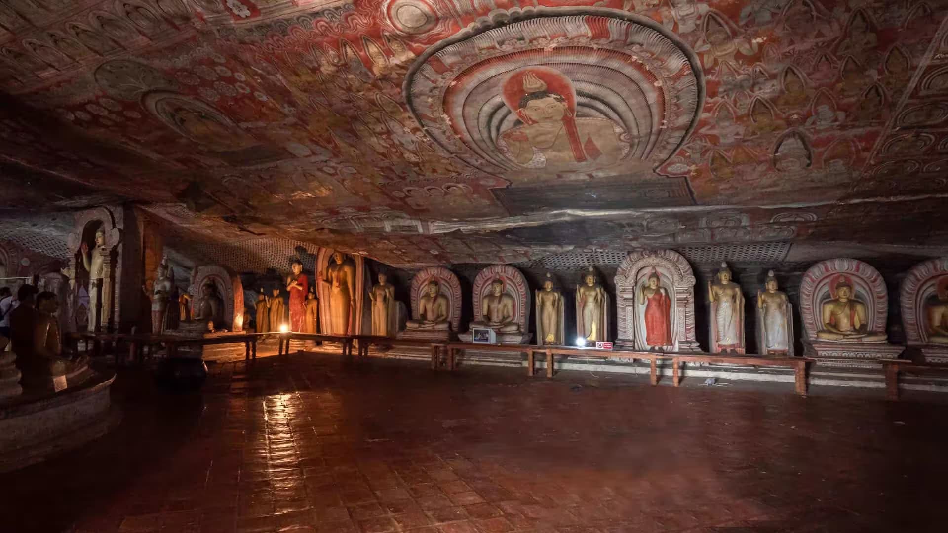 Dambulla Cave Temple Ancient Frescoes