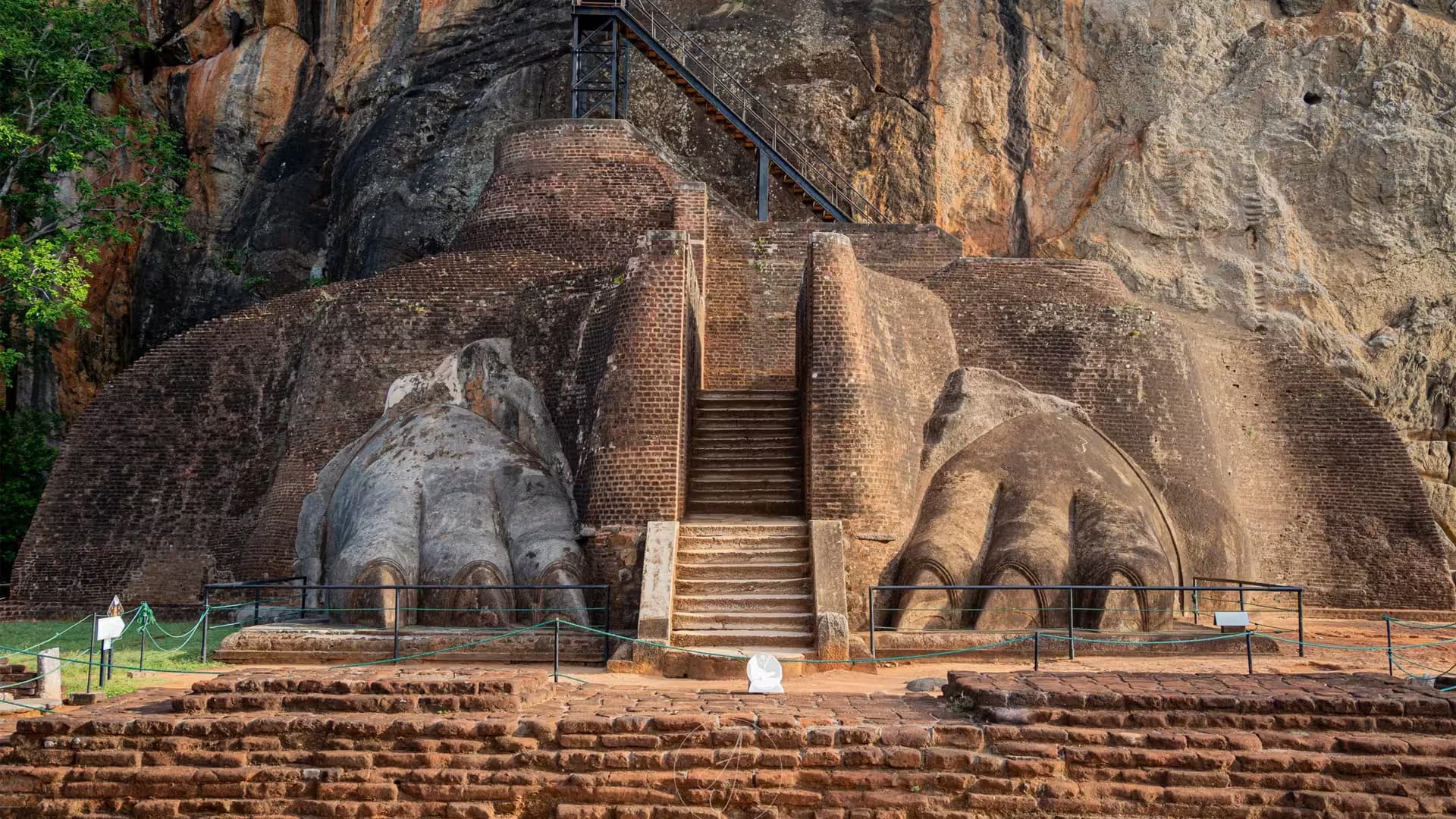 The Lion Gate Entrance